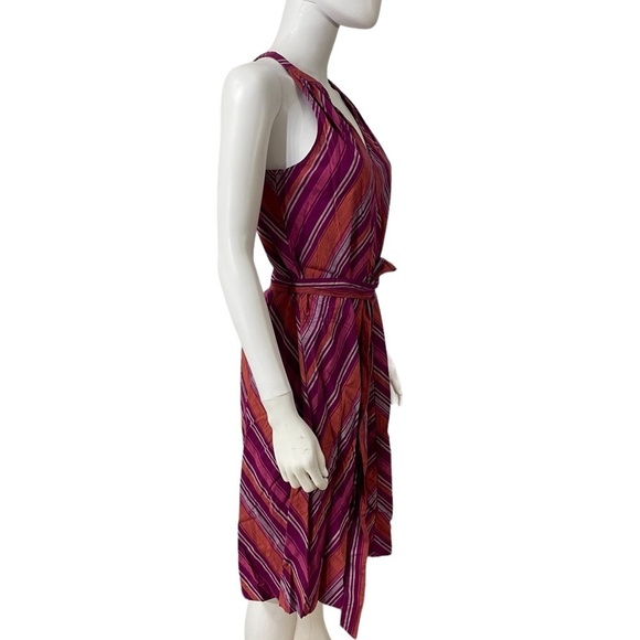 A New Day High Yoke Midi Dress Tie Waist Stripe
New - Picture 5 of 11